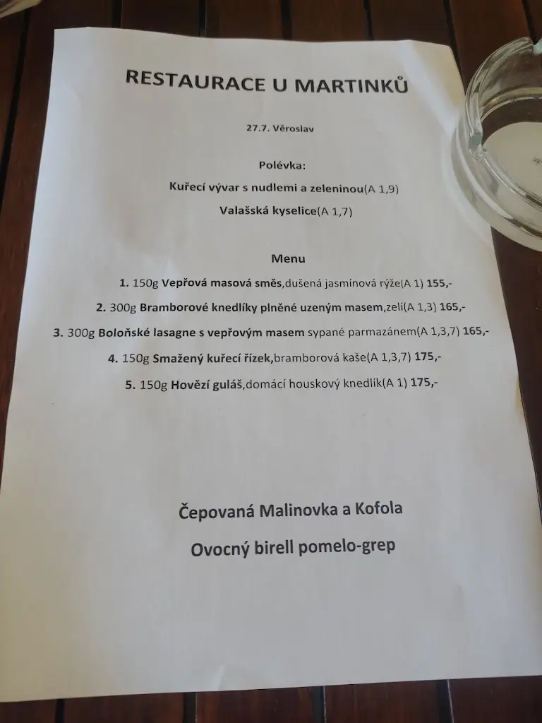 Menu_Restaurace U Martinků_Jablůnka_image_2