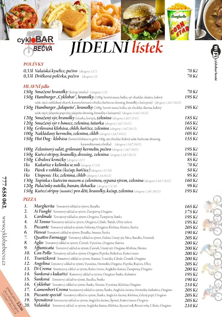 Menu_Pizzerie - Cyklo Bar Bečva_Dolní Bečva_image_2