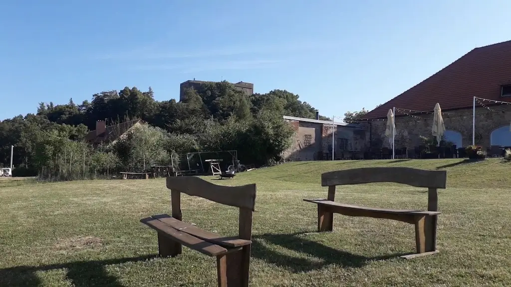 Hotel Buchlov restaurant in Buchlovice