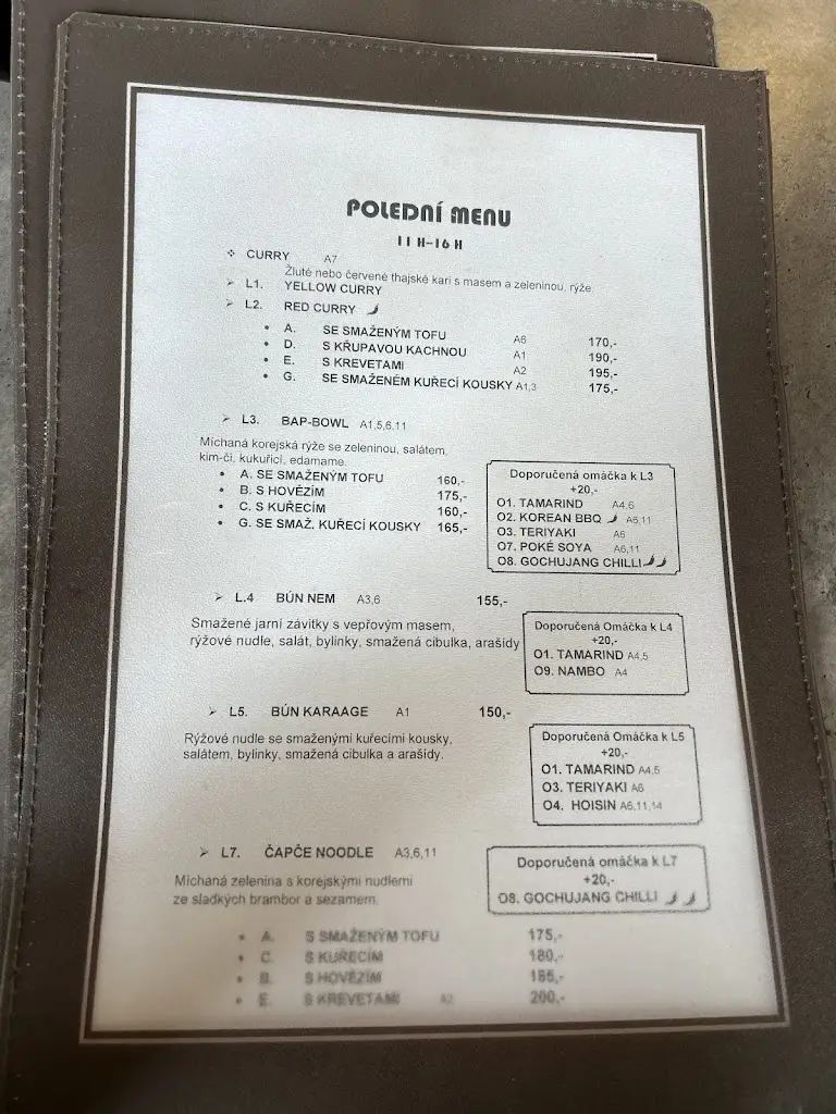 Menu_2Kyo Asian Restaurant_Tábor_image_2