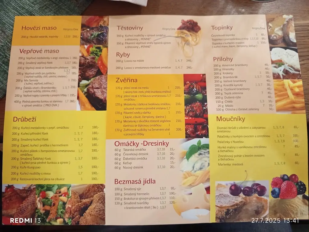 Menu_Motorest Samota_Buchlovice_image_2