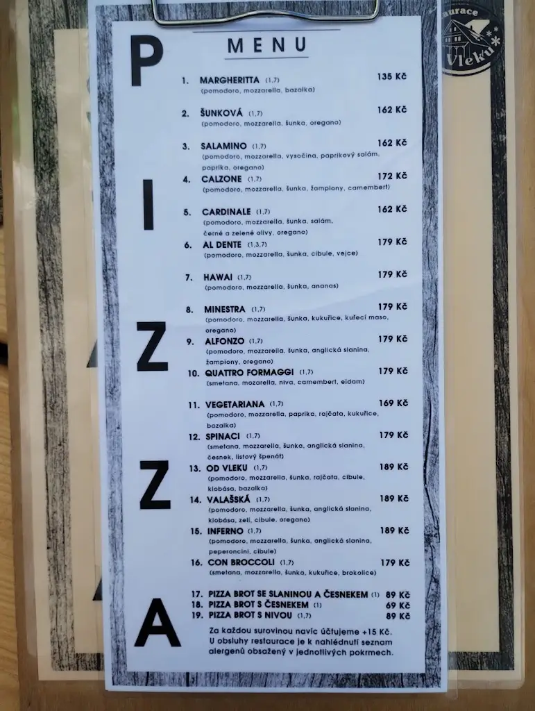 Menu_Restaurace U Vleku_Karolinka_image_1