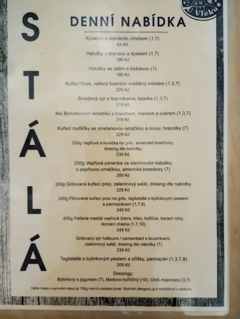 Menu_Restaurace U Vleku_Karolinka_image_2