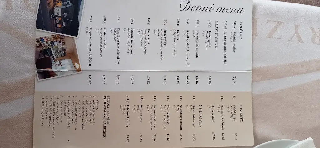 Menu_Recreation area on Troják_Hošťálková_image_4