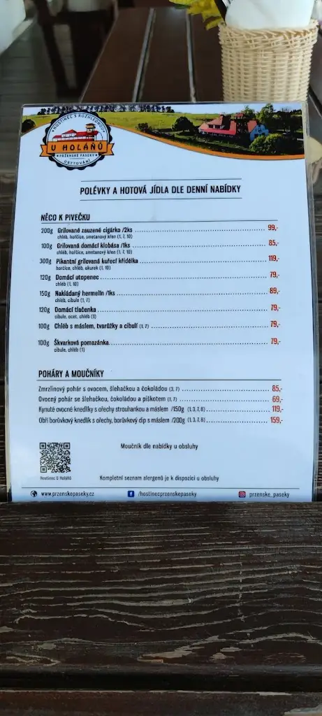 Menu_Hostinec U Holáňů_Hošťálková_image_4
