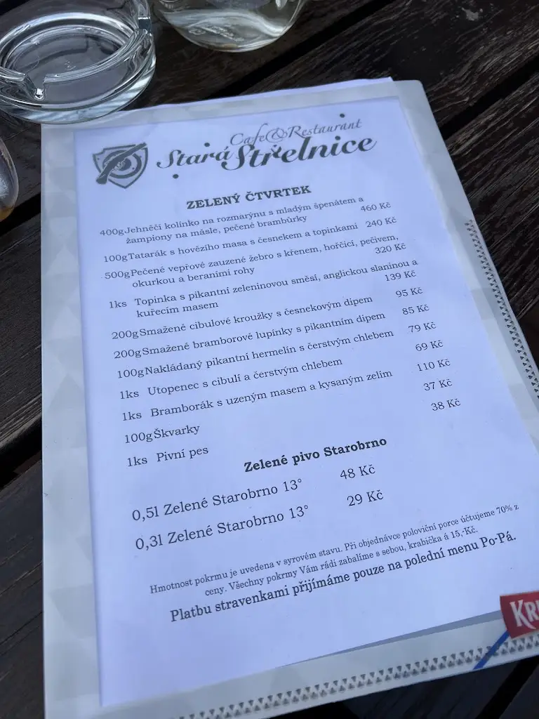 Menu_Restaurace Stará Střelnice_Kroměříž_image_1