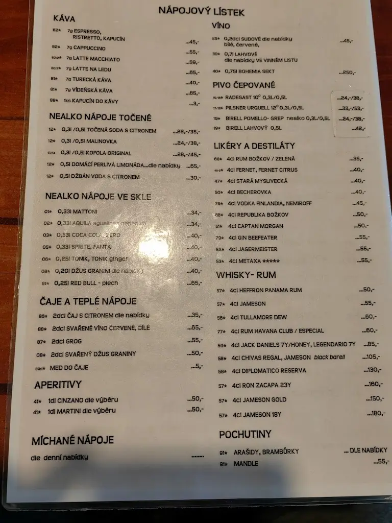 Menu_Restaurace Vodní meloun_Kroměříž_image_1