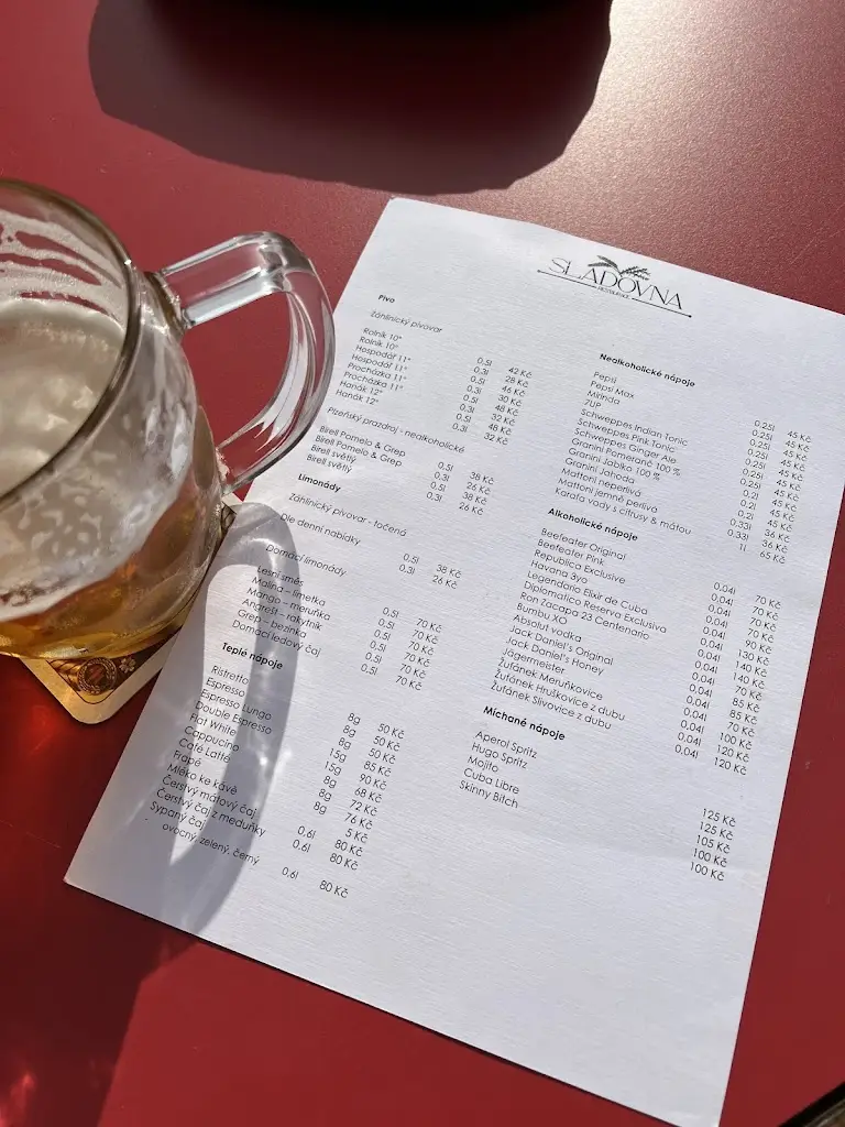Menu_Restaurace Sladovna Kroměříž_Kroměříž_image_4