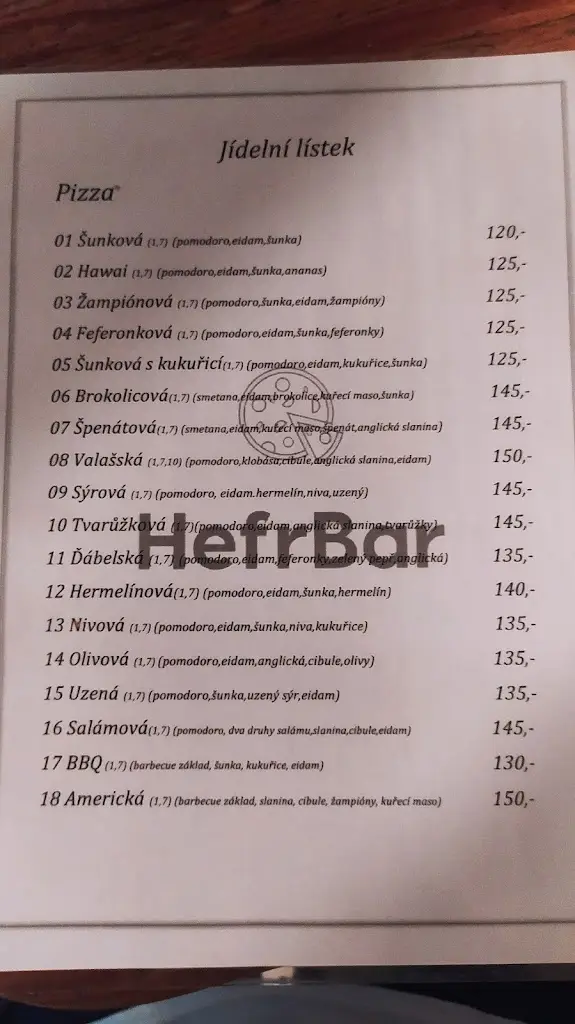 Menu_Restaurace HEFR BAR Vranča_Nový Hrozenkov_image_3