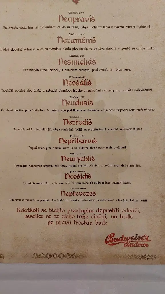 Van Lum_Restaurace Panský Pivovar_Holešov_review