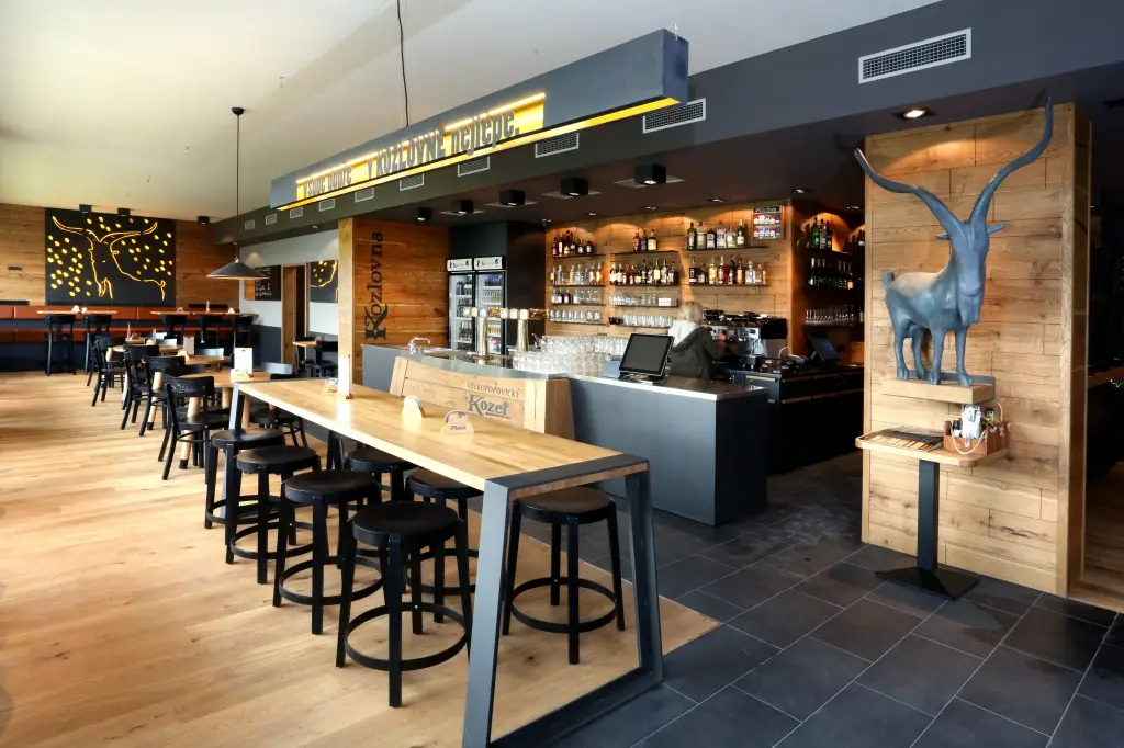 Holešovská Kozlovna restaurant in Holešov