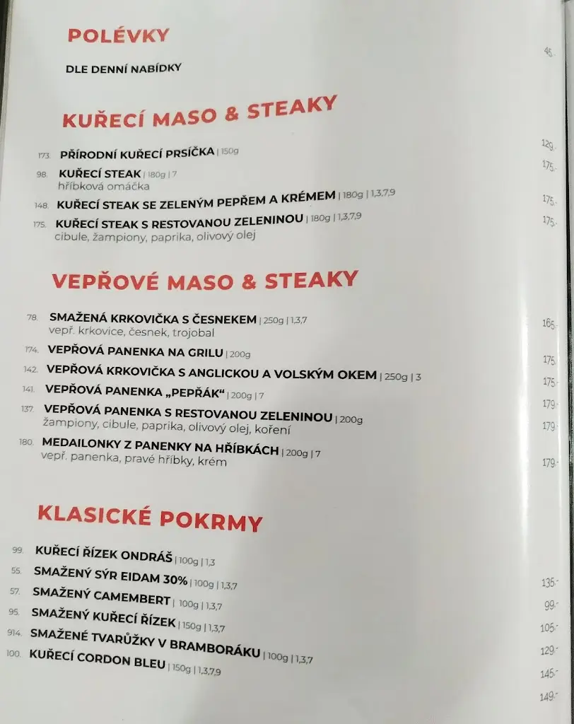 Menu_Restaurant Podzamci_Holešov_image_1