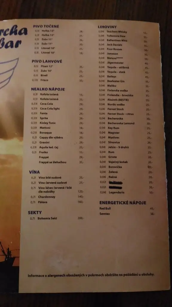 Menu_Archa Bar Pizzerie_Holešov_image_2