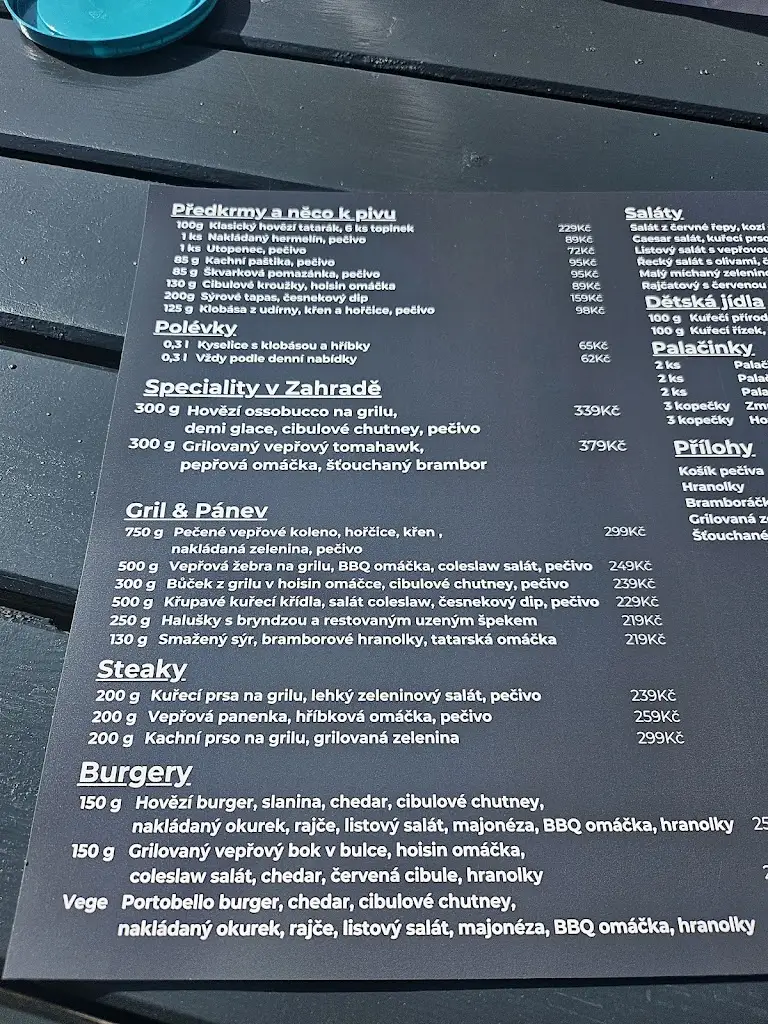 Menu_V Zahradě Gril&Udírna_Luhačovice_image_3