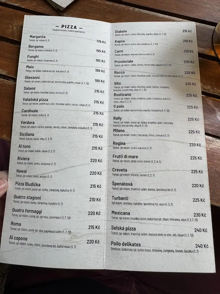 Menu_Pizzerie Bludička Luhačovice_Luhačovice_image_1