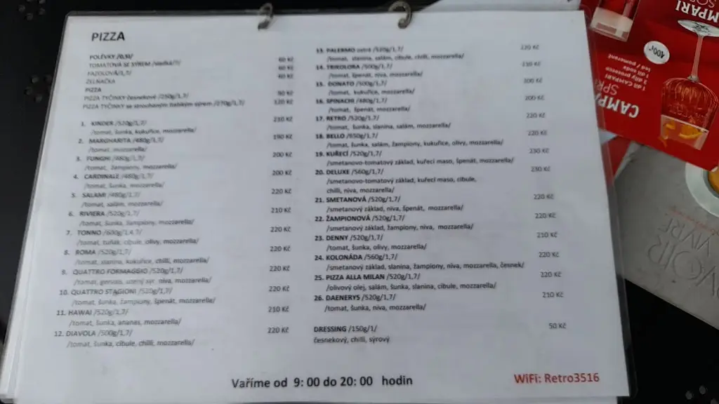 Menu_Pizzerie Retro_Luhačovice_image_4