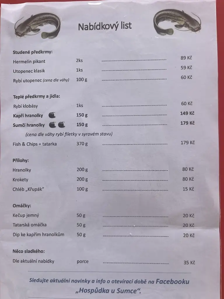 Menu_Famous Garage_Okres Kroměříž_immagine_2