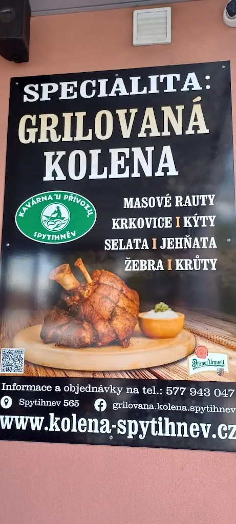 Menu_Kavárna U Přívozu - Grilovaná kolena_Spytihněv_image_4