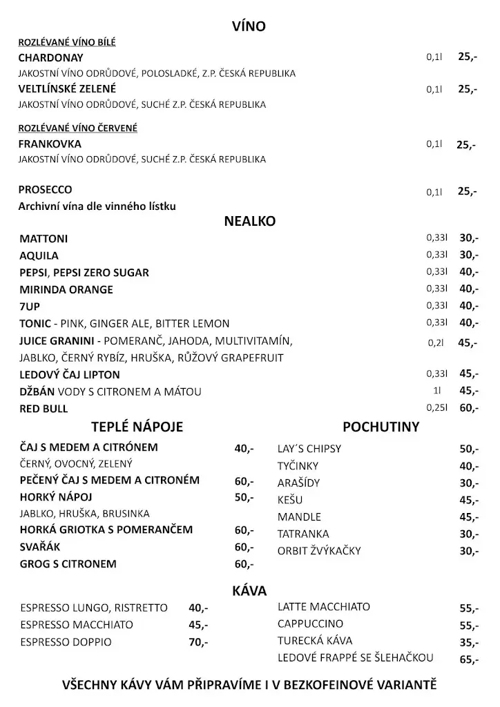 Menu_Restaurace Bowling Magdalena_Strání_image_3