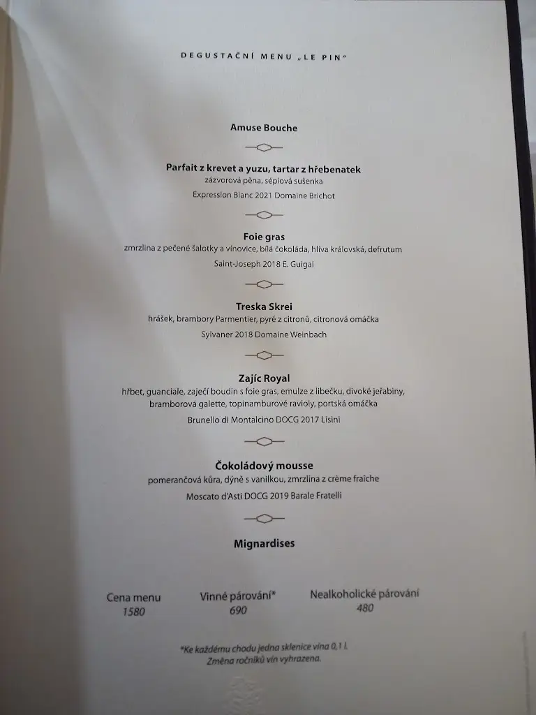 Menu_La Villa Restaurant_Okres Zlín_image_4