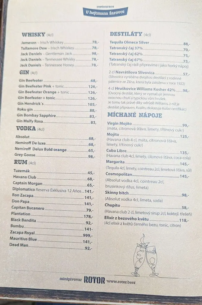 Menu_Restaurace U hejtmana Šarovce_Tupesy_image_2