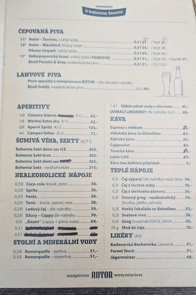 Menu_Restaurace U hejtmana Šarovce_Tupesy_image_3