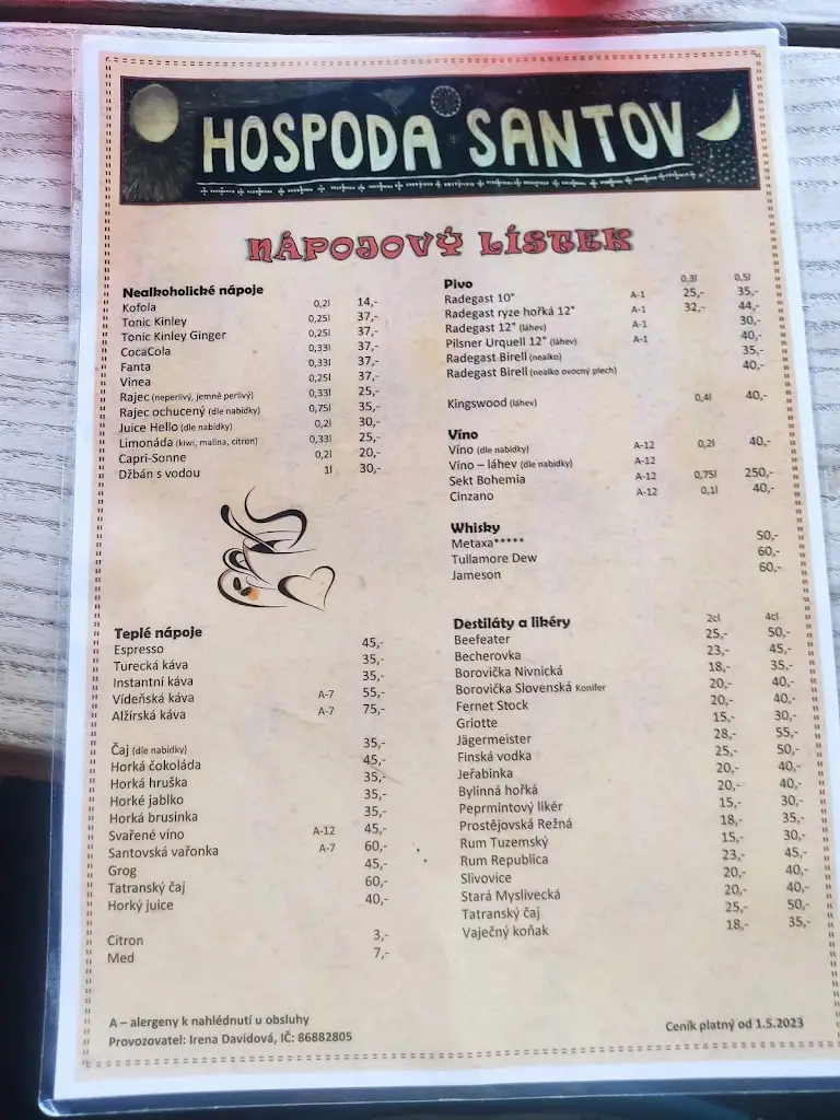 Menu_Hospoda Santov_Valašská Bystřice_image_4