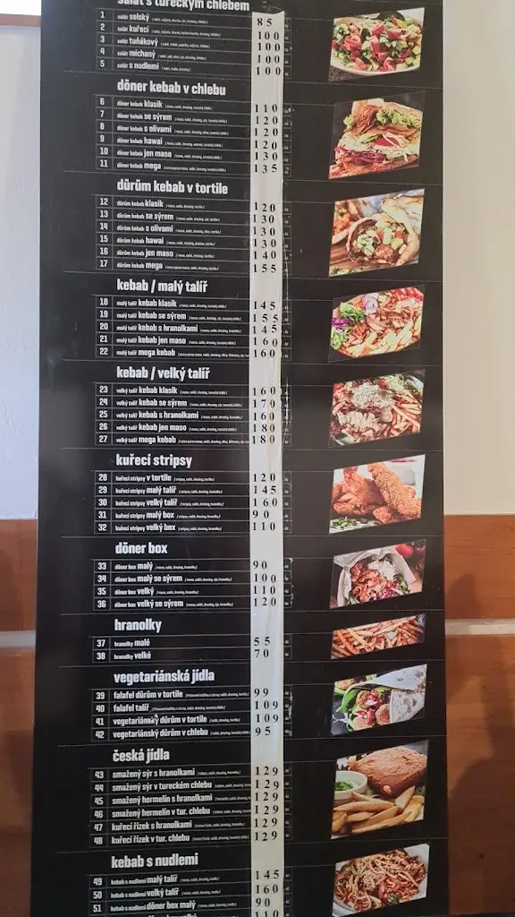 Menu_Bay Döner Kebap_Slavičín_image_3