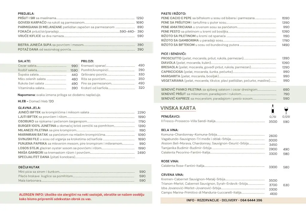 Menu_Maša Restaurant_Šumice_image_1