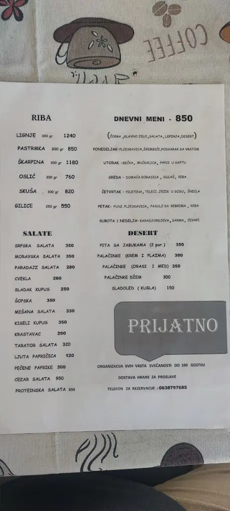 Menu_Ресторан Мића_Šumice_image_2