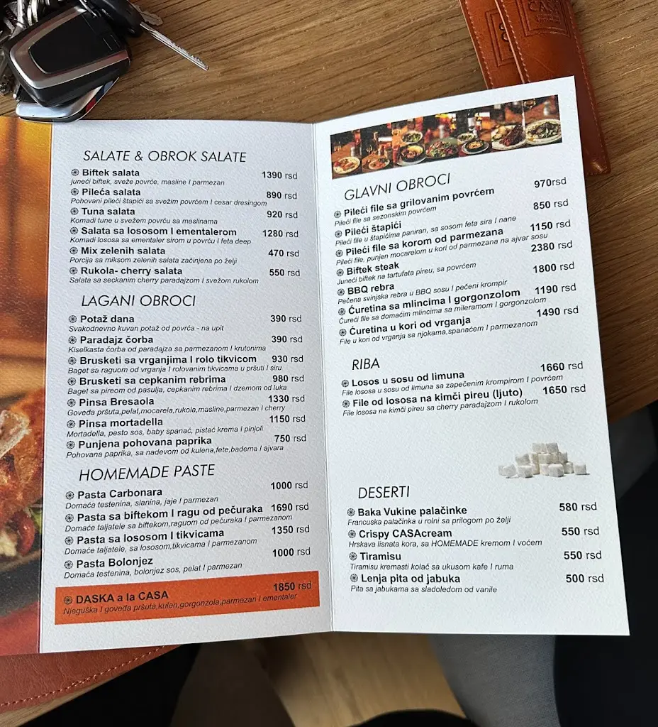 Menu_Casa & Casa_Šumice_image_2