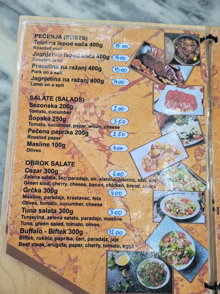 Menu_Restoran Šumice_Šumice_immagine_2