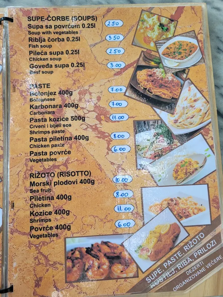 Menu_Restoran Šumice_Šumice_immagine_4