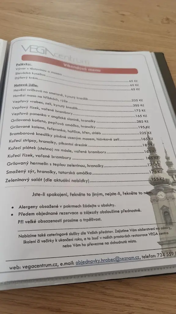 Menu_Vega Centrum_Velehrad_image_4