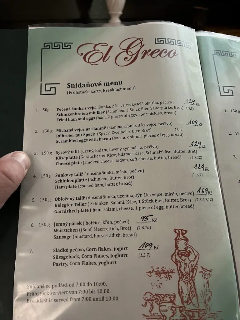 Menu_Řecká Restaurace El Greco_Rožnov pod Radhoštěm_image_4