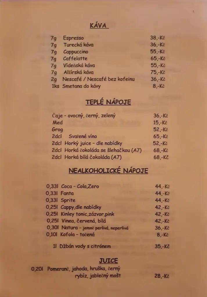 Menu_Koliba na Pasekách_Rožnov pod Radhoštěm_immagine_3
