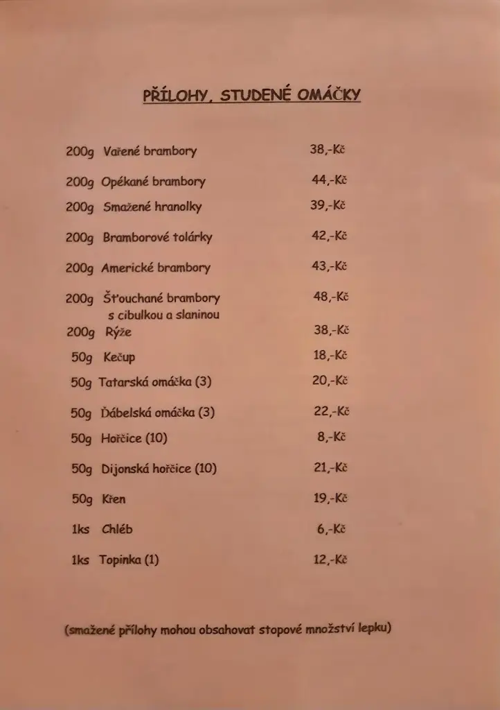 Menu_Koliba na Pasekách_Rožnov pod Radhoštěm_immagine_4