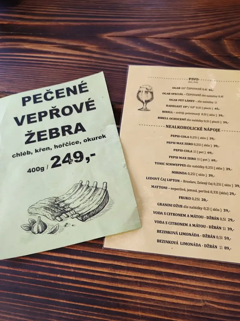 Menu_AlCapone Pizzerie_Rožnov pod Radhoštěm_immagine_1