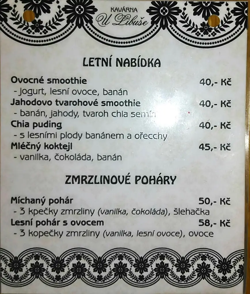 Menu_Cafe at Libuse_Rožnov pod Radhoštěm_image_4