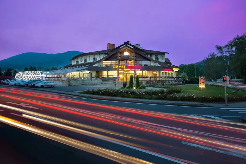 Wellness Hotel Eroplán restaurant in Rožnov pod Radhoštěm