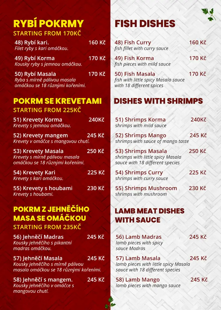 Menu_Yak & yéti Nepálská a Indická resturace_Okres Vsetín_image_2