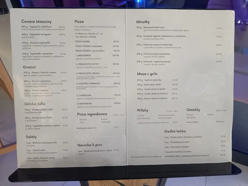 Menu_Restaurace & Bowling Smetanova_Okres Vsetín_image_2