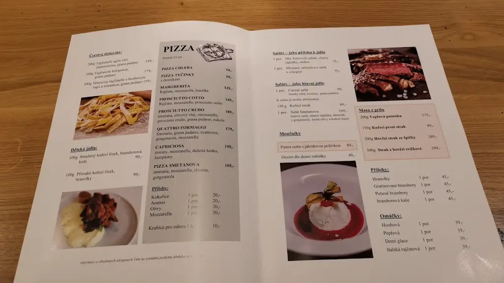 Menu_Restaurace & Bowling Smetanova_Okres Vsetín_image_4