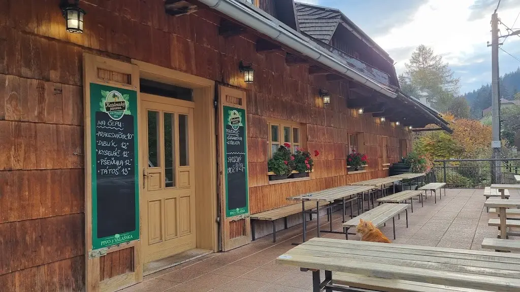 Pub Pod Pralesem (Below Old-Growth Forest) restaurant in Velké Karlovice