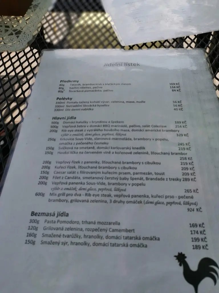 Menu_U Kohúta_Uherský Brod_image_4