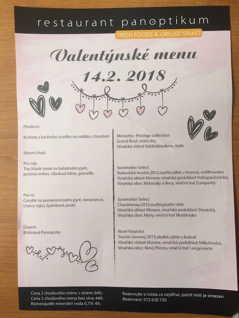 Menu_PANOPTIKUM Restaurant BURGER & STEAK_Uherský Brod_image_4