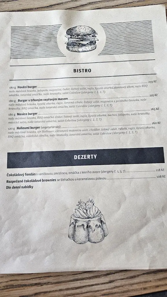 Menu_KD Pub_Uherský Brod_immagine_4