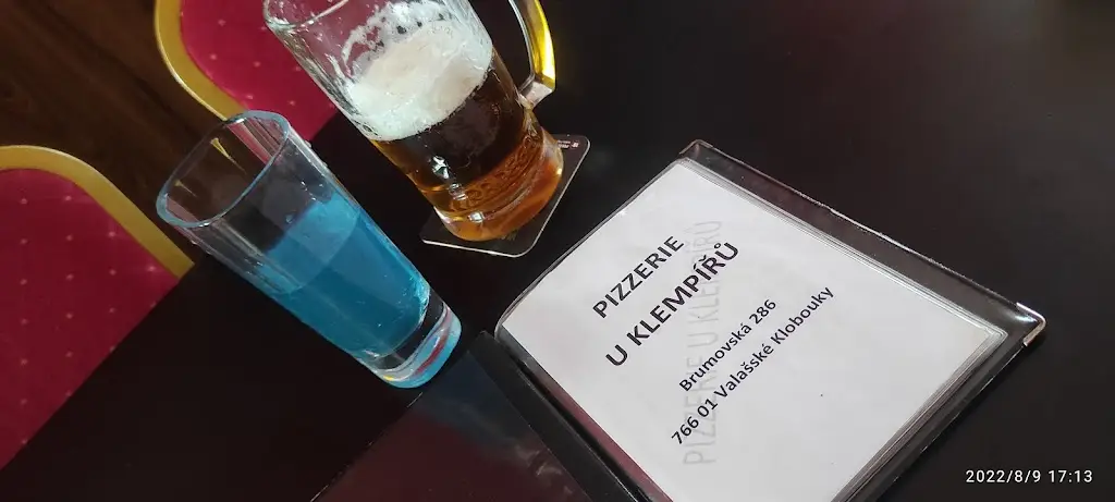 Menu_Pizzerie u Klempiřů_Valašské Klobouky_immagine_5