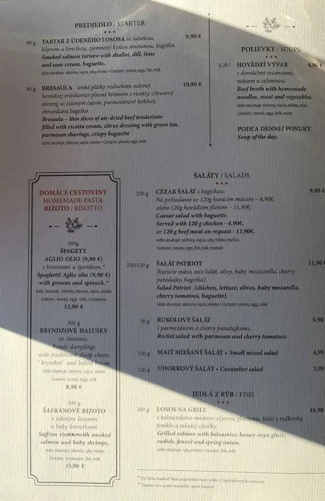 Menu_PATRIOT_Trnava_image_3