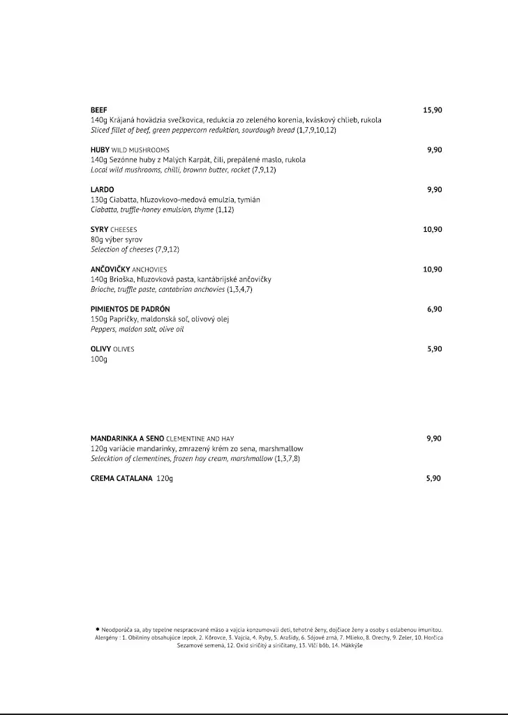 Menu_Truffle pig_Trnava_image_3
